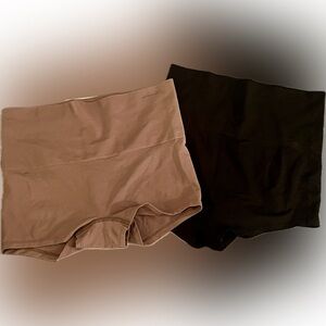 PINK Victoria's Secret Tan and Black Shapewear